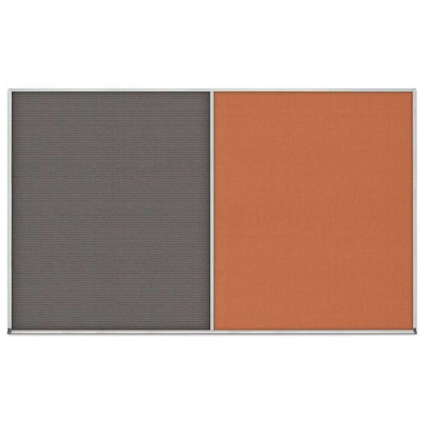 Enclosed Corkboard, 1 Door, 24"x36", 4" Fra